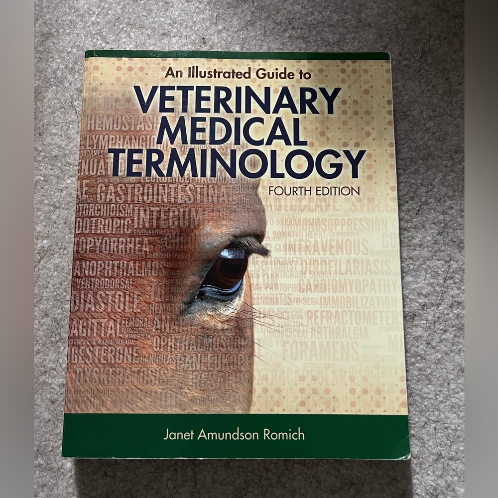 Veterinary Medical Terminology textbook/ workbook